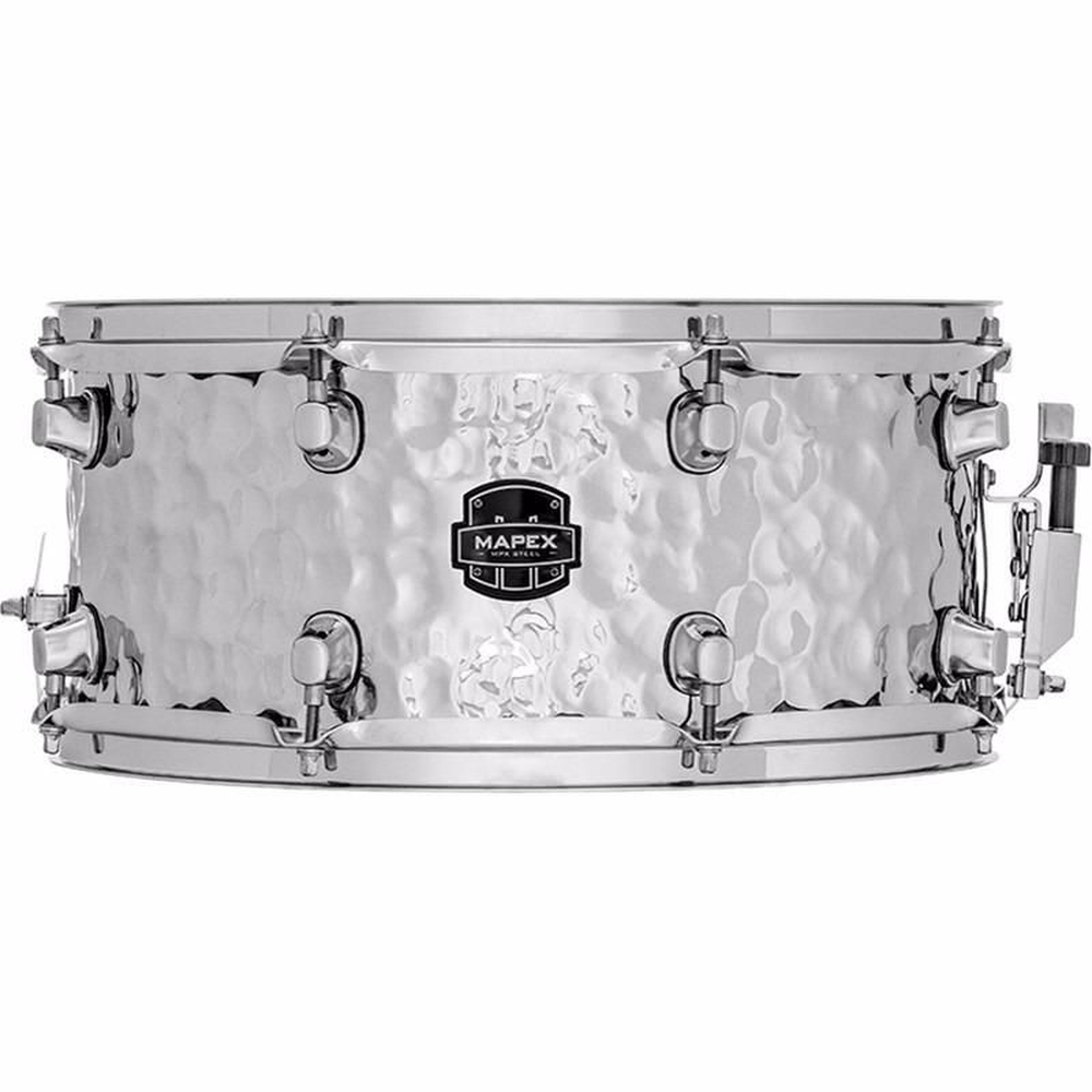 Caixa Mapex Mpx Steel 14 X 6,5 Mpst4658h Aço Martelado