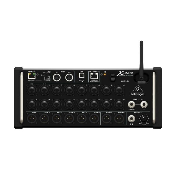 Mesa de som Digital com 18 canais para iPad / Android Wifi USB XR18 BEHRINGER