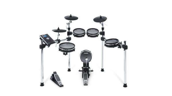 Command Mesh Kit – Bateria Eletrônica Alesis com 8 peças e peles Mesh