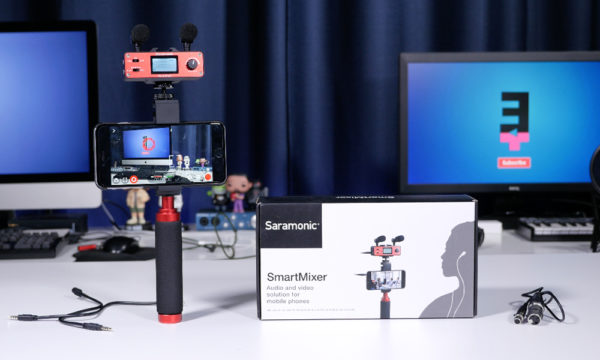 Microfone e Mixer para Smartphone Saramonic - SmartMixer - Image 2
