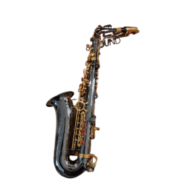 SAXOFONE ALTO CONDOR BLACK NICKEL C BRILHO