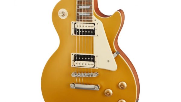 Epiphone Les Paul Classic Worn Metallic Gold - Image 5