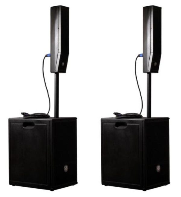 Sistema Sounbox Coluna e Sub ativa e passiva OMNE 600