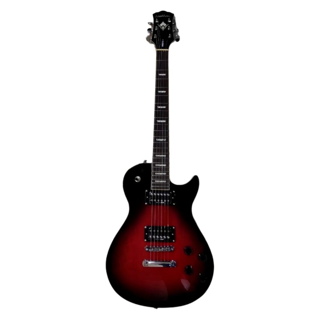Guitarra Les Paul Washburn Wine Sunburst Dat Som Instrumentos Musicais
