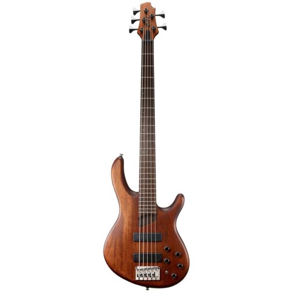Contrabaixo 5 Cordas Cort B5 Plus Mahogany Opm Bartolini