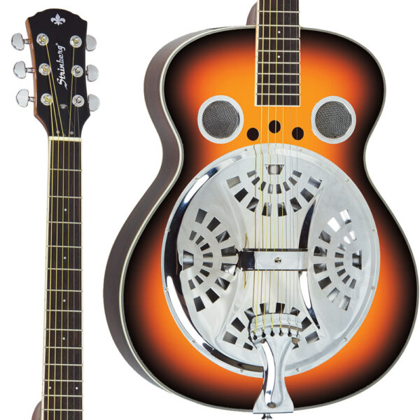 Violão Acústico Strinberg SDB30 Dobro Sunburst Resonator - Image 4