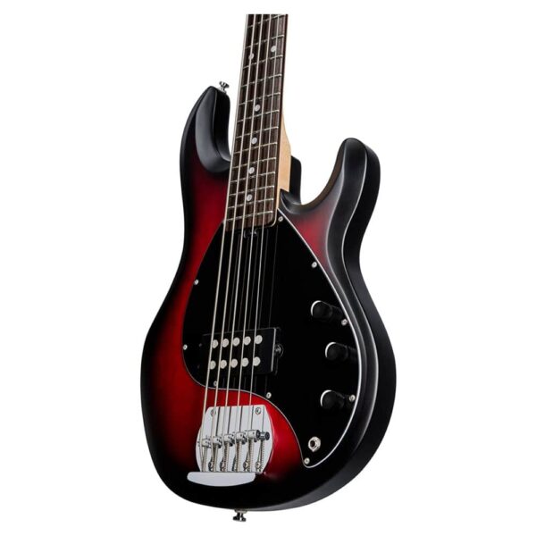 CONTRABAIXO ELET 5C STERLING SUB RAY 5 - RUBY RED BURST SATIN - Image 4