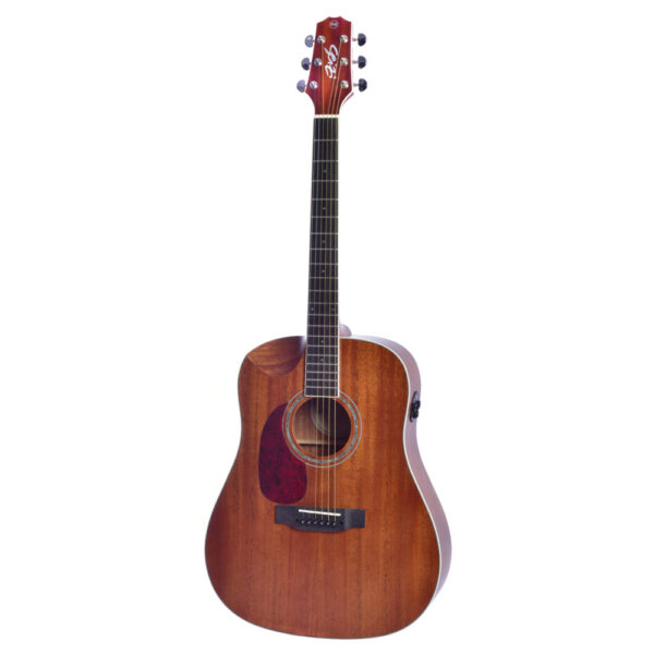 Violão Seizi Neo Akira Half Cutaway MIRAI Lefty – Mahogany Satin - Image 6
