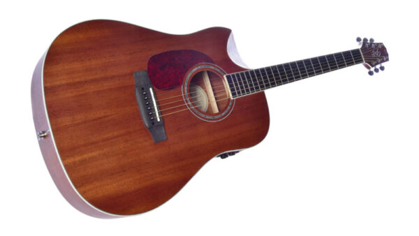 Violão Seizi Neo Akira Half Cutaway MIRAI Lefty – Mahogany Satin - Image 8