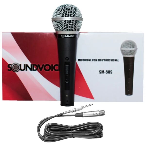 MICROFONE SOUNDVOICE SM58S