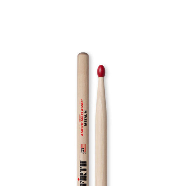 Baqueta American Classic Metal Ponta De Nylon Cmn Vic Firth