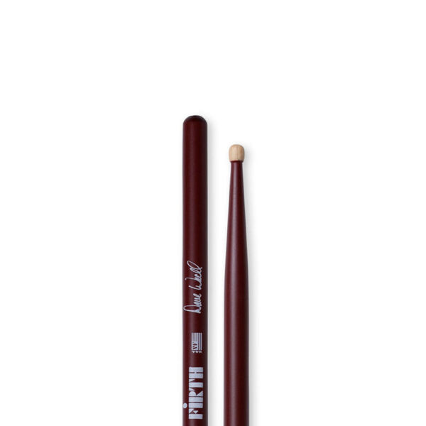 Baqueta Dave Weckl Original Ponta De Madeira Sdw Vic Firth
