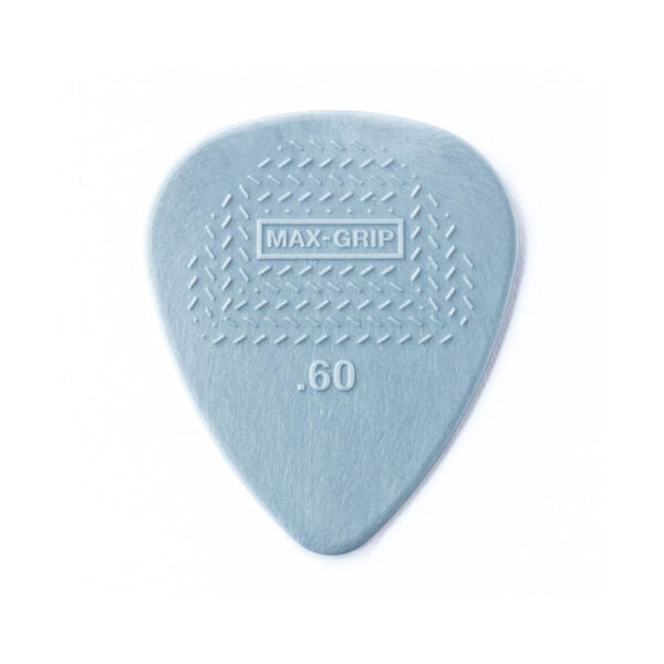 Palheta Maxgrip Nylon 0.60mm Dunlop Cinza Pct C/12 449p.60 Dunlop
