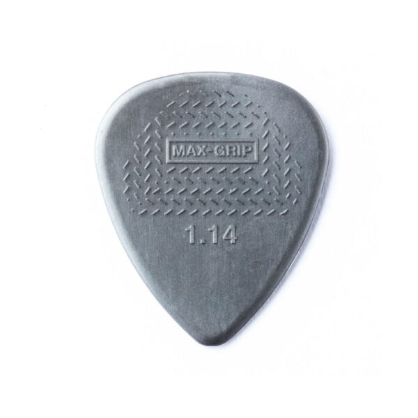 Palheta Maxgrip Nylon 1.14mm Cinza Pct C/12 449p.1.14 Dunlop