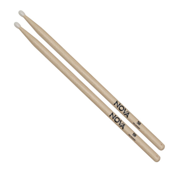 Baqueta Nova 5bn Ponta De Nylon N5bn Vic Firth