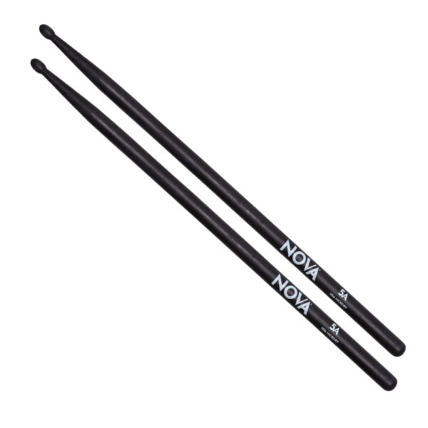Baqueta Nova Preta 5a Ponta De Madeira N5ab Vic Firth