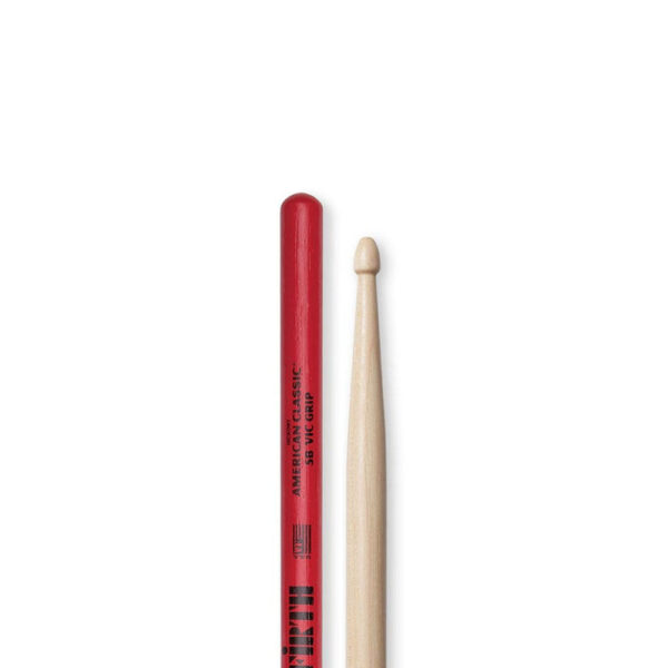Baqueta American Classic 5b Ponta De Madeira C/vic Grip 5bvg Vic Firth
