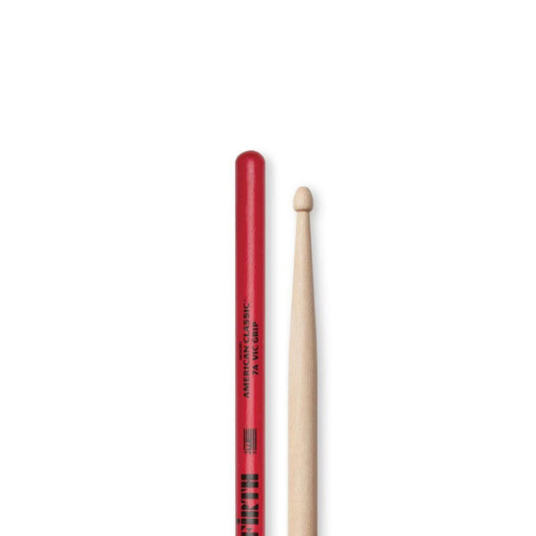 Baqueta American Classic 7a Ponta De Madeira C/vic Grip 7avg Vic Firth