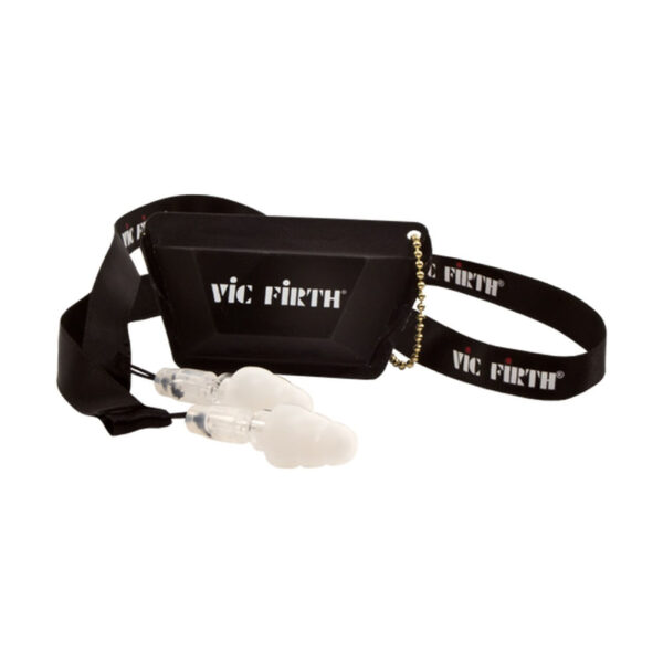 Protetor Auricular Largo De Alta Perfomance Branco Vicearplugl Vic Firth