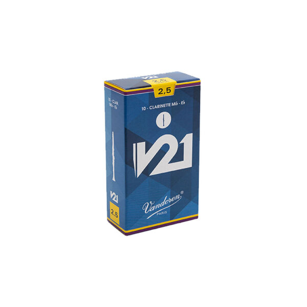 Palheta V21 2,5 P/clarinete Eb Cx C/10 Cr8125 Vandoren