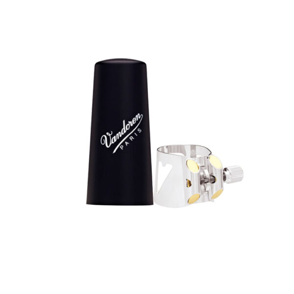 Bracadeira Optimum Prata Lc03p P/clarinete Alto C/cobre Boquilha De Plastico Lc03p Vandoren