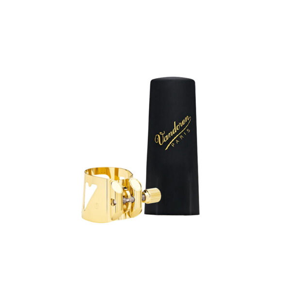 Bracadeira Optimum Dourada Lc06p P/sax Soprano C/cobre Boquilha De Plastico Lc06p Vandoren