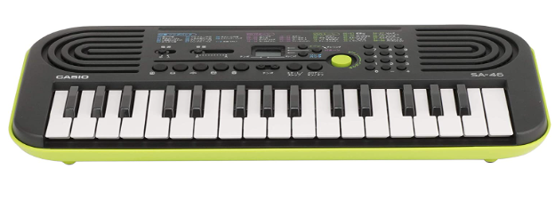 Teclado Casio SA-46 Infantil com 32 miniteclas