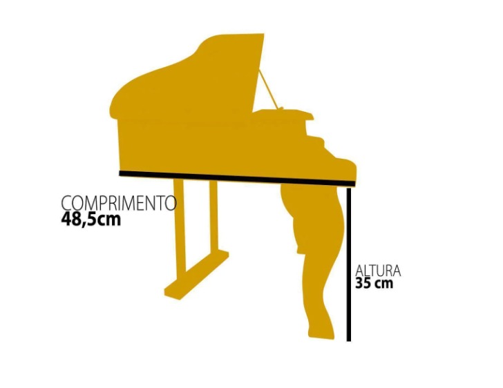 PIANO DE CALDA INFANTIL 30 TECLAS - TURBINHO - Image 4