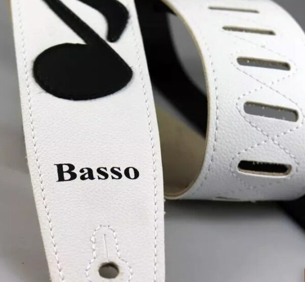 CORREIA BASSO - NM PRETO C/ NOTA MUSICAL BRANCA - - Image 3