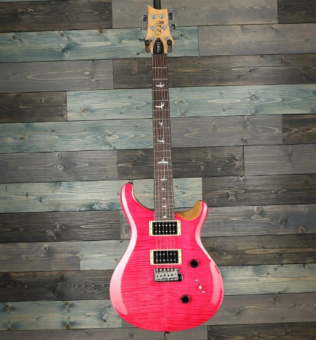 GUITARRA PRS SE CUSTOM 24 - BONNIE PINK NATURAL BLACK