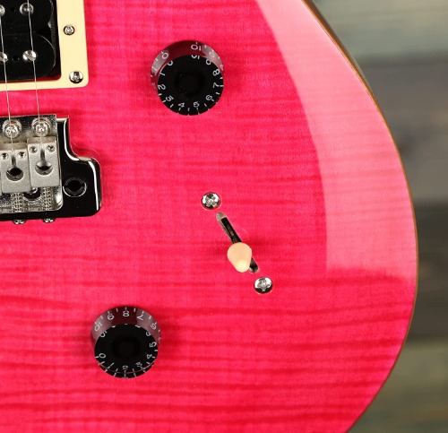 GUITARRA PRS SE CUSTOM 24 - BONNIE PINK NATURAL BLACK - Image 5