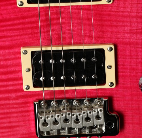 GUITARRA PRS SE CUSTOM 24 - BONNIE PINK NATURAL BLACK - Image 6