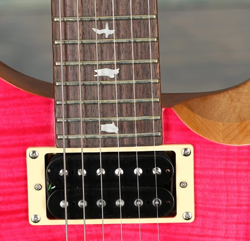 GUITARRA PRS SE CUSTOM 24 - BONNIE PINK NATURAL BLACK - Image 7