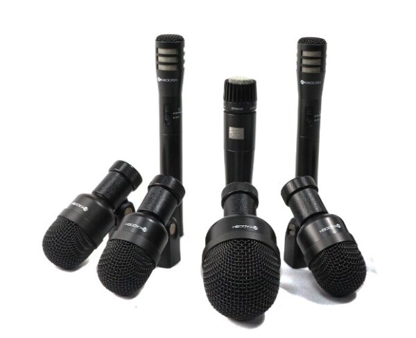 MICROFONE KADOSH K-7 SLIM C/ 7 PEÇAS PARA BATERIA