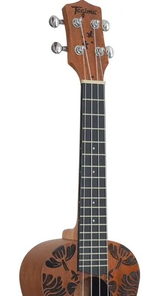 UKULELE CONCERT ALL SAPELE 23K FLORAL NTMS TAGIMA - Image 2