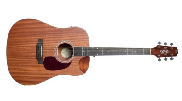VIOLÃO SEIZI BABY AKIRA HALF CUTAWAY - MAHOGANY SATIN