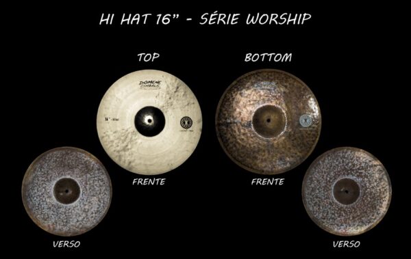 Kit Worship (16"HH, 20" CR e 22" RD)