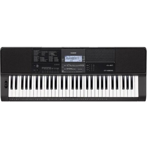 TECLADO MUSICAL CASIO PRETO CT-X800 - Image 2