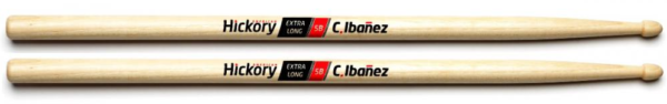BAQUETA C.IBANEZ 5B HICKORY EXTRA LONG