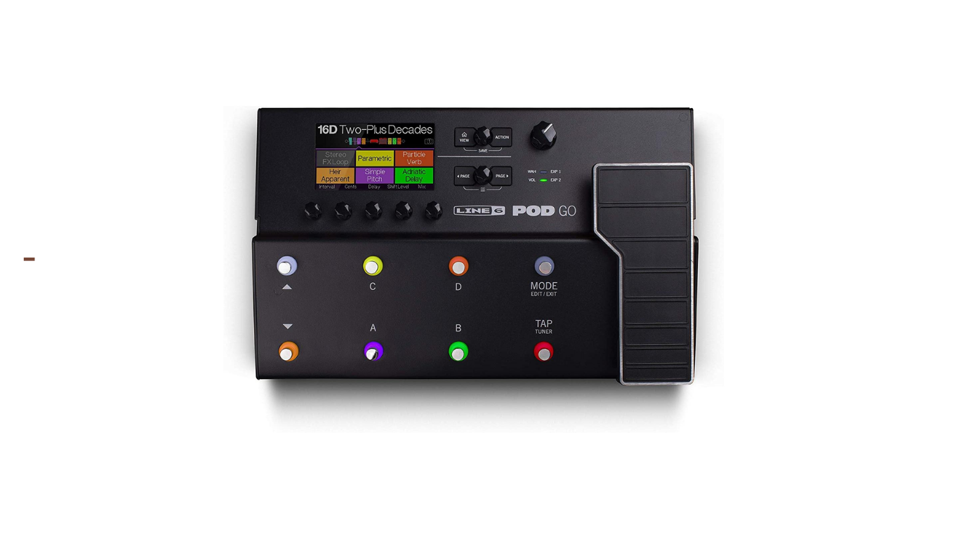 PEDALEIRA LINE 6 POD GO.