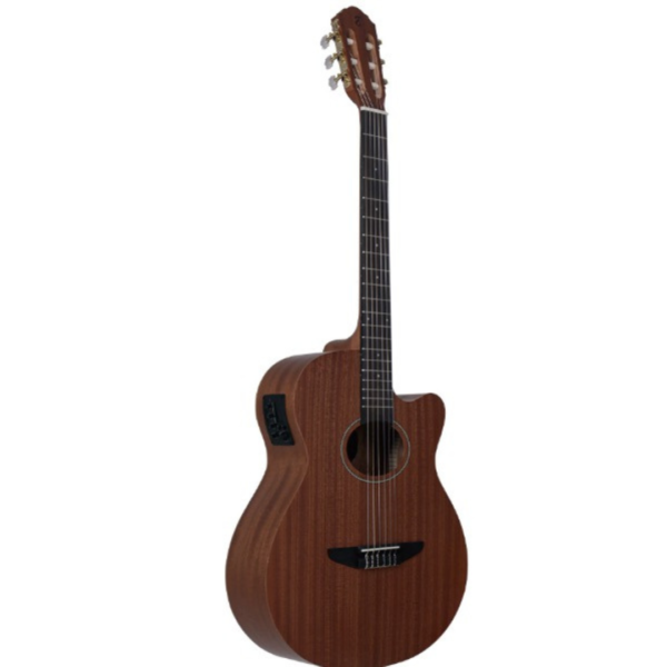 VIOLÃO EQ NYLON ALL SAPELE VEGAS MAHOGANY NTMS TAGIMA