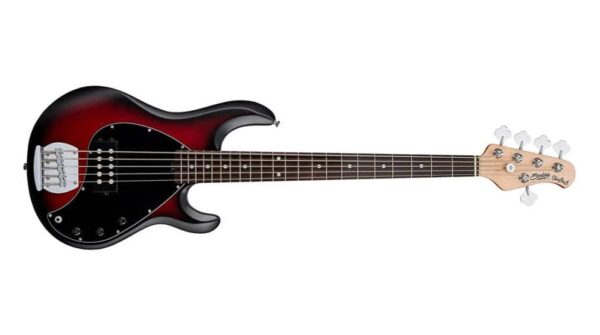 CONTRABAIXO ELET 5C STERLING SUB RAY 5 - RUBY RED BURST SATIN - Image 2
