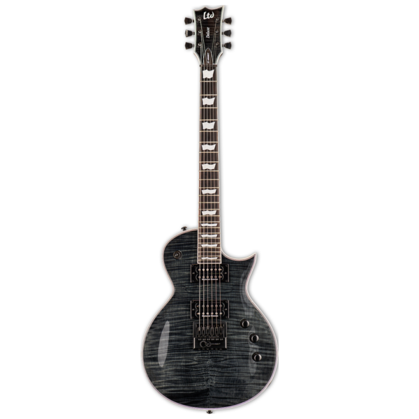 GUITARRA ESP LTD EC-1000ET FM - SEE THRU BLACK
