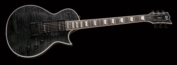 GUITARRA ESP LTD EC-1000ET FM - SEE THRU BLACK - Image 2