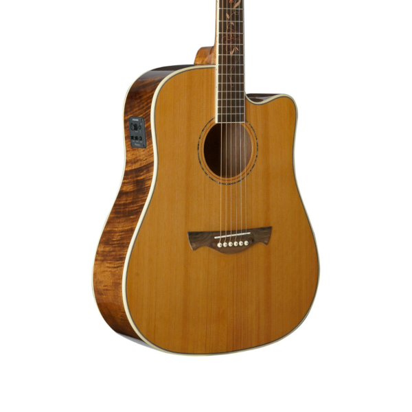 VIOLÃO FOLK EQ AÇO T/CEDRO SOLIDO  FS-200 NT TAGIMA C/ BAG - Image 2