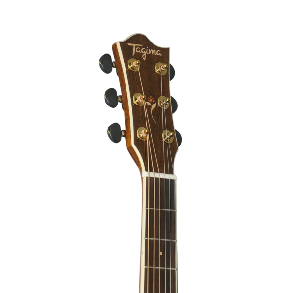 VIOLÃO FOLK EQ AÇO T/CEDRO SOLIDO  FS-200 NT TAGIMA C/ BAG - Image 4