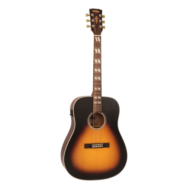 VIOLÃO VINTAGE VE140 VSB DREADNOUGHT