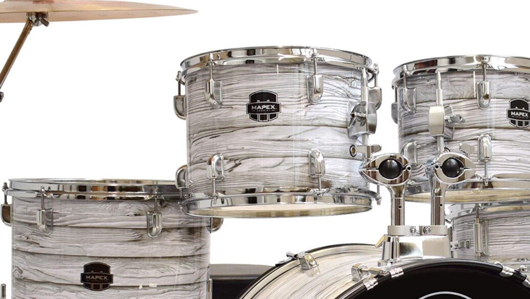 BATERIA COMET MAPEX CM5844FT FI WHITE MARBLEWOOD - Image 2