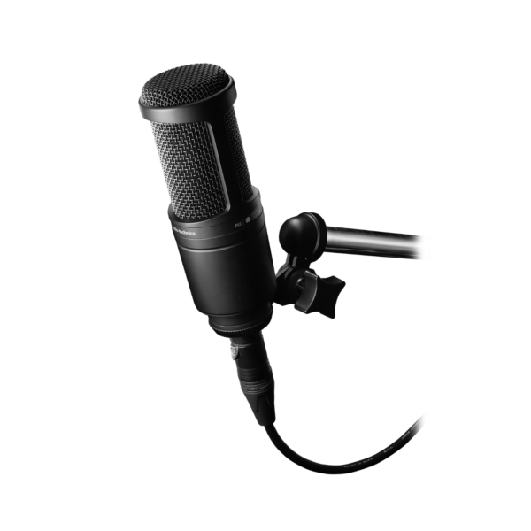 MICROFONE CARDIOIDE CONDENSER AT2020 AUDIO TECHNICA