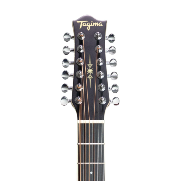 VIOLÃO 12 CORDAS NON-CUTAWAY TAGIMA LATIN AMERICA AZTECA XII NTABS - Image 7